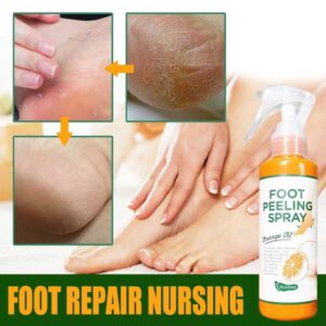 Foot peeling spray