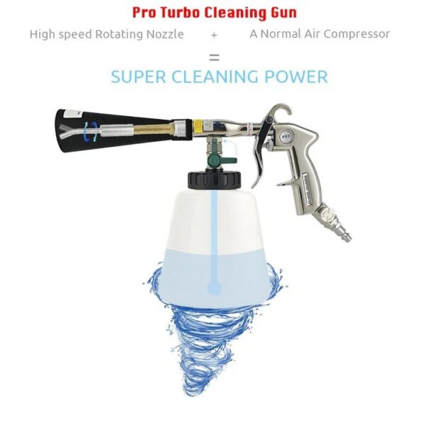 High-pressure Turbo Cleaning Gun